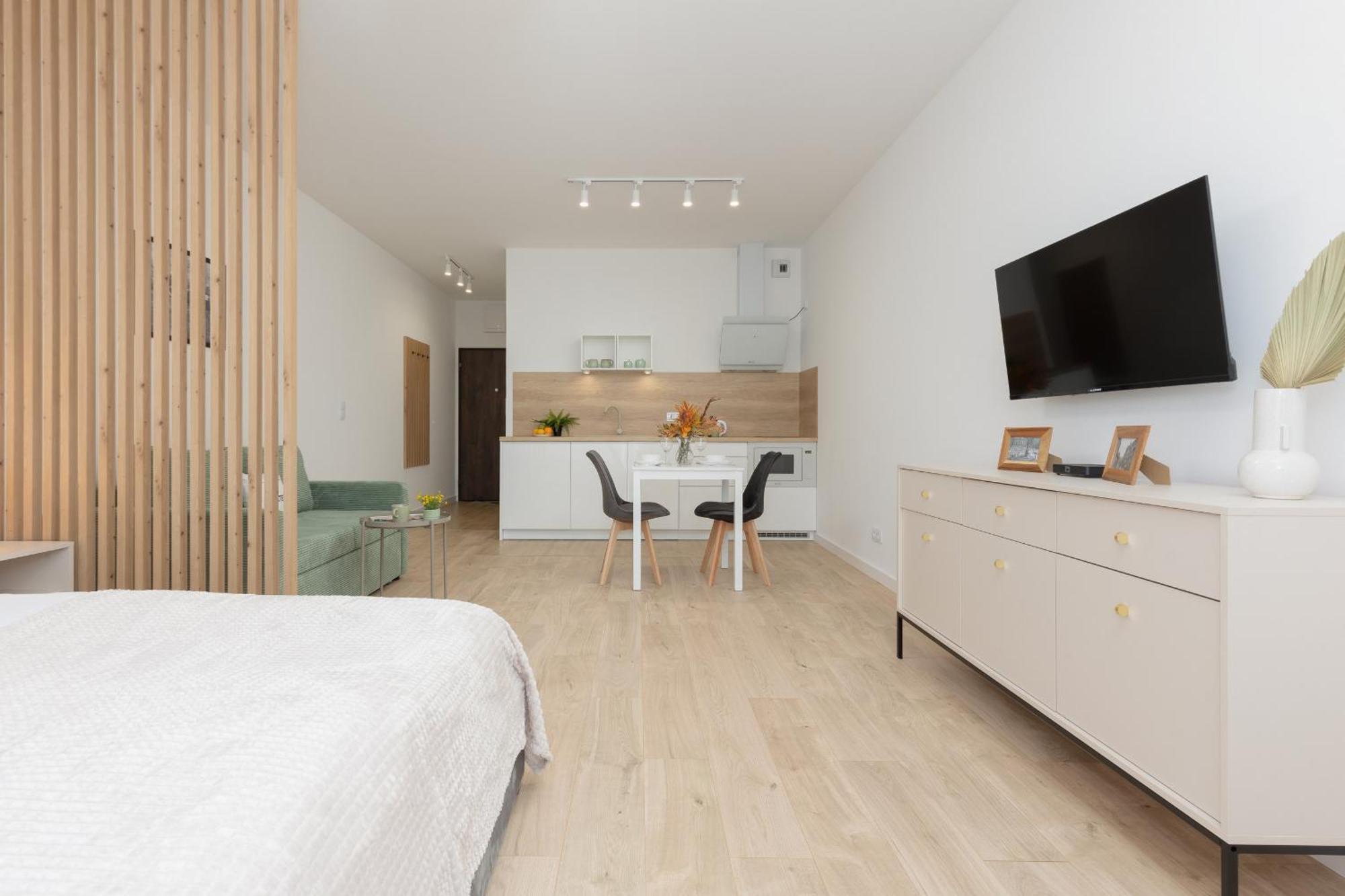 Leilighet Modern Mokotow With Parking & Balcony By Renters *