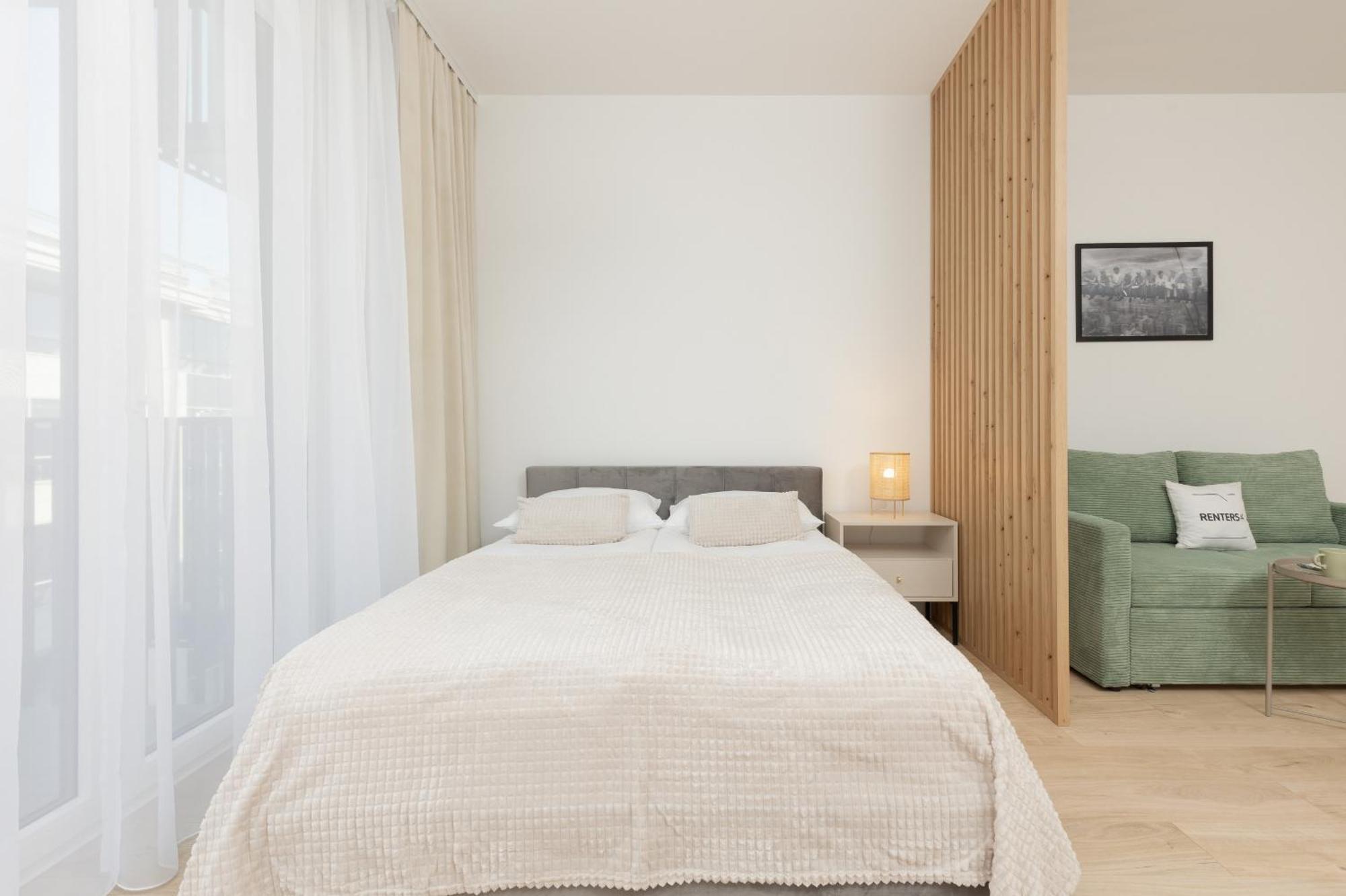Leilighet Modern Mokotow With Parking & Balcony By Renters *