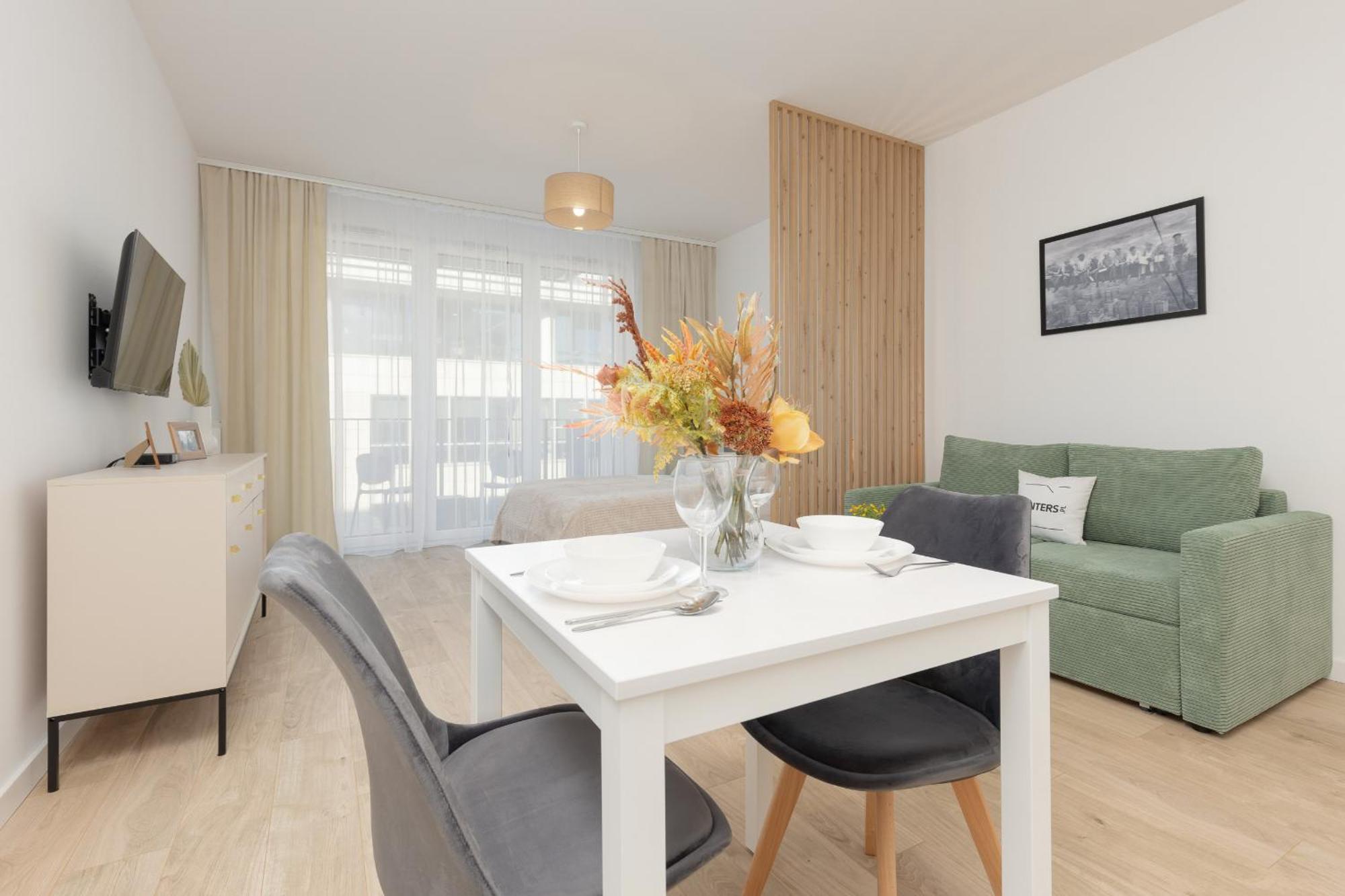 Modern Mokotow With Parking & Balcony By Renters Leilighet *