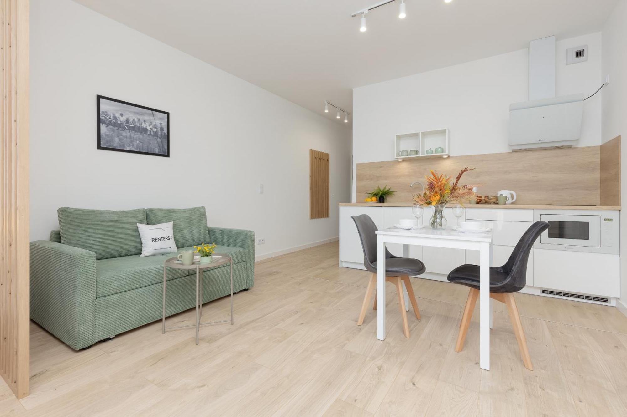 Leilighet Modern Mokotow With Parking & Balcony By Renters