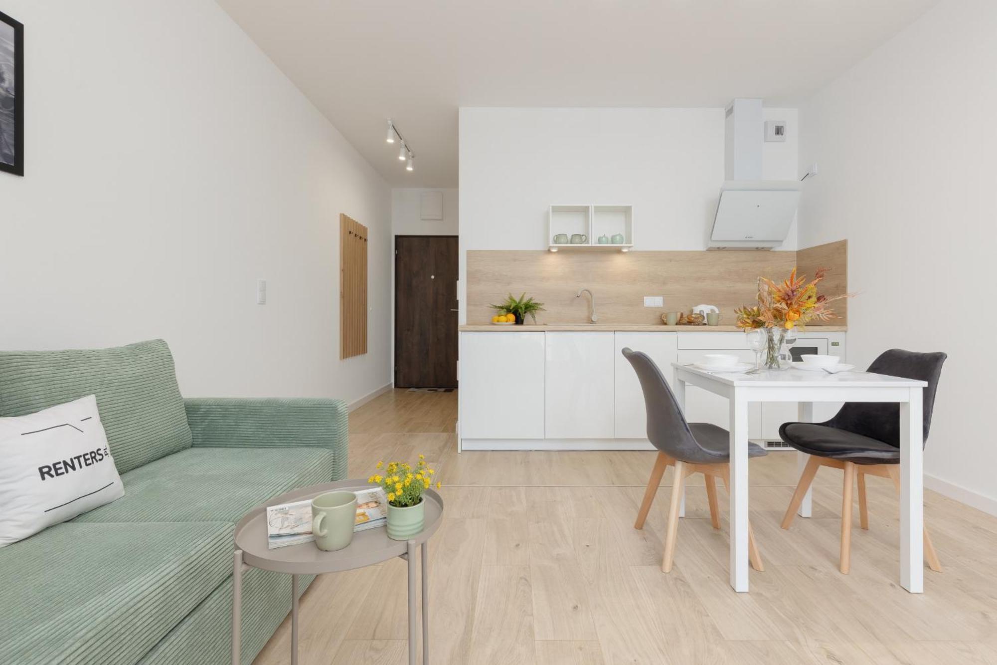 Modern Mokotow With Parking & Balcony By Renters Leilighet